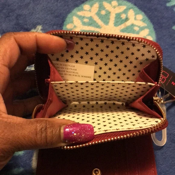 No Boundaries Wallet with Card slots, burgundy. Did not match my purse. - Picture 4 of 4
